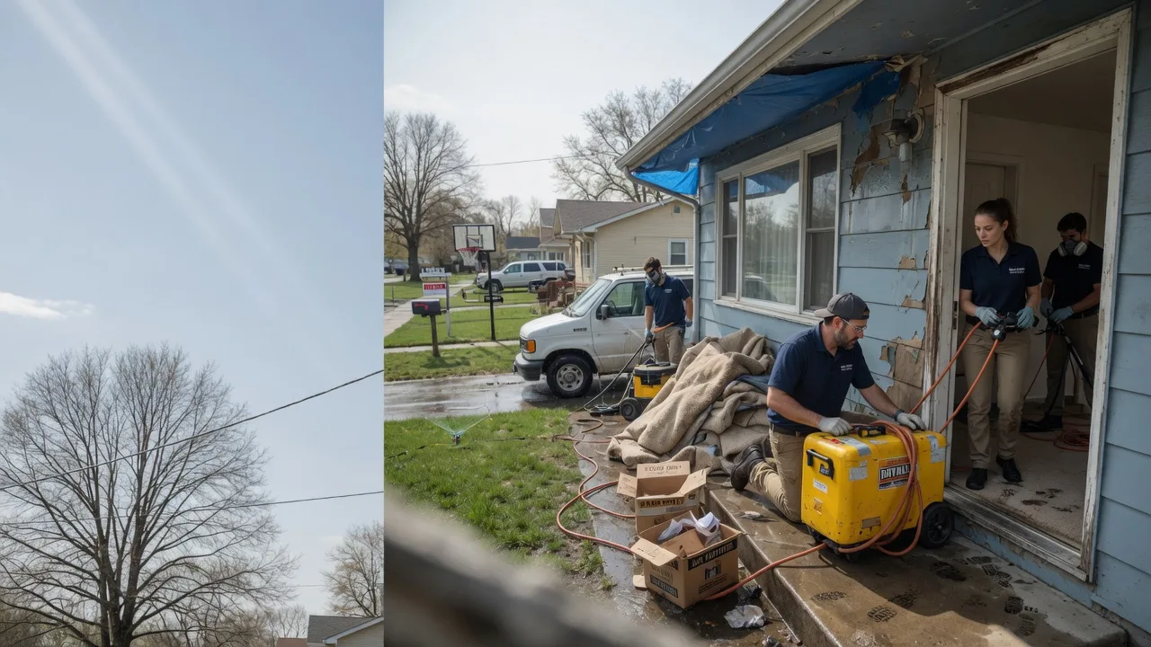 Basement Flood Cleanup in Miller, MO near me